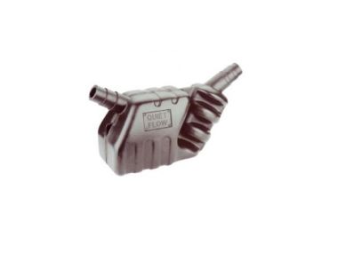 Exhaust silencer for water-cooled engines up to 50 hp