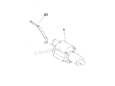 Mercruiser Brace / Bracket waterpump 807151A9  (861530)