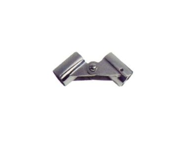 Stainless Steel Bimini Hinge (diameter: 19 mm)