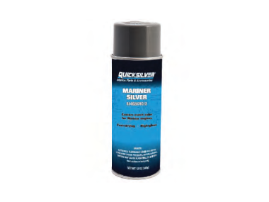Quicksilver Spray Paint Mariner Silver (8M0133915)
