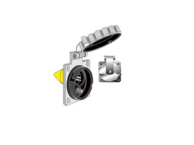 Telephone + TV inlet