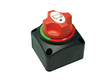 Countertop battery switch with removable key