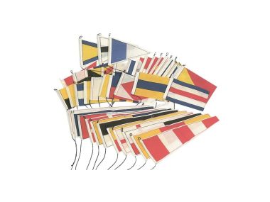 Flag Set with International Navigation Codes
