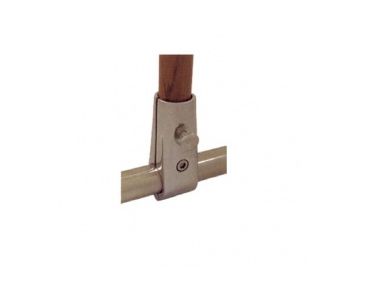 Railing flagpole socket