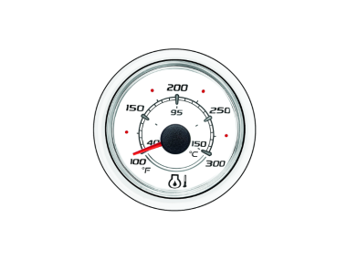 Mercury SC 100 Oil Temperature Gauge 52MM (8M0054374)