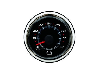 Mercury SC 100 Voltage Gauge 24V 52MM (8M0069426)