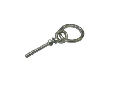 Eye bolt with ring