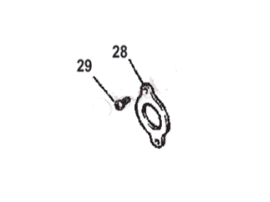 Mercury Bolt camshaft retainer  (824334)