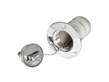 Deck Plug Chromed Brass Deck Plug