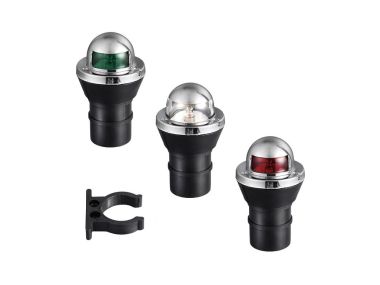 Set of battery-operated navigation lights