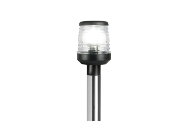 Foldable pole with micrometric adjustment and toothed base