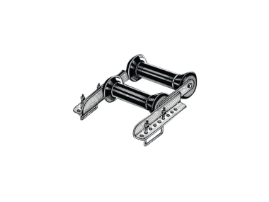Brackets with Rear Keel Roller