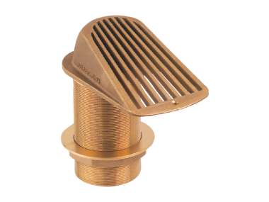 GUIDI Series 2000 Bronze Thru-Hull Scoop Strainer