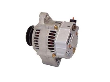Yanmar Alternator 12V 80A (internal regulator with double pulley) (119773-77200)
