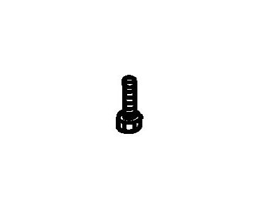 Mercury / Tohatsu  Gearcase Assy mounting bolt screw BOLT 10-879194307