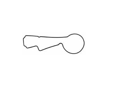 Mercury VST Gasket 200 DEFI 225 / 250 (3.0L EFI) V-150 - V-200 EFI 25-809086