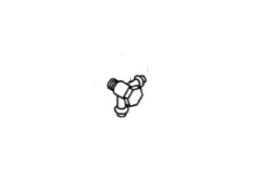 Yamaha / Mercury / Parsun Nipple hose FT, F20, F25 (ALL) (1998-08) 62Y-11372-01