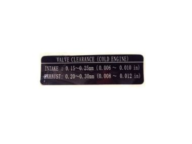 Yamaha/Parsun Sticker / Mark F9.9 (2004-06), F13.5 (2003-06), F15 (2003-07) (66M-12138-60)