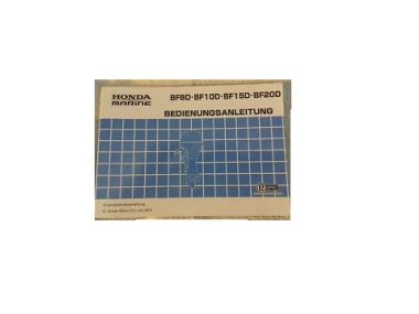 Honda user manual (German) 8 to 20 HP