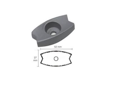 Volvo Penta Anode plate bow thrust 41100276