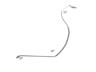 OMC/Volvo HYDRAULIC HOSE (3853856)