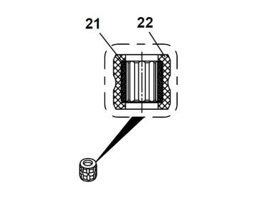 Parsun Rubber Bushing F6A (F5A) B (PAF2.6-03020003L)