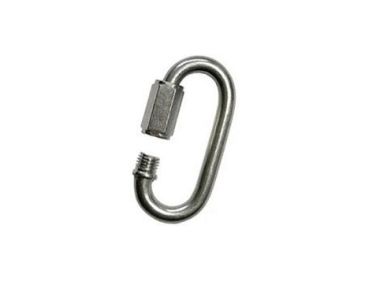 Quick link with screw open