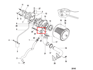 Mercruiser Gasket (898101726)