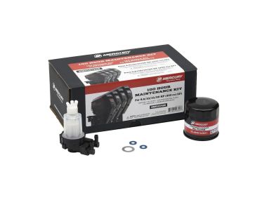 Mercury Maintenance Kit (100 Hours) 150 - 300 HP EFI 4-Stroke V6 (3.4L) / V8 (4.6L) (8M0149929)