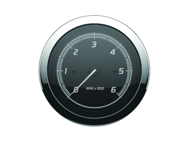 Quicksilver Tachometer Classic (0-6000)