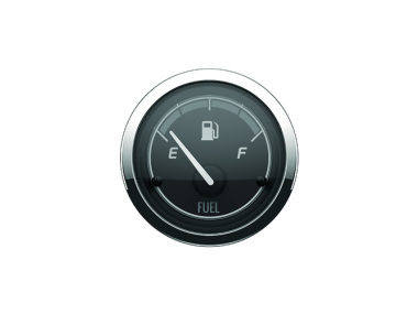 Quicksilver Fuel Level Gauge Classic (E-F)