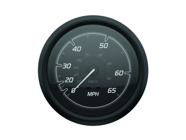 Quicksilver Speedometer Sport (65mph)