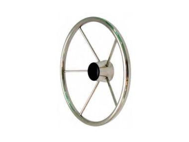 Stainless Steel Steering Wheel (400 mm)
