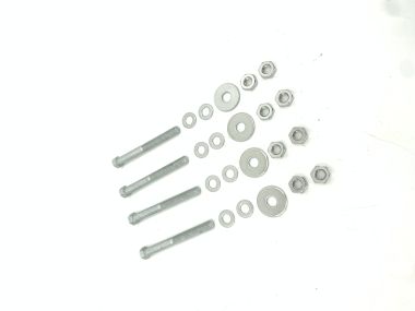 Outboard motor mounting kit - stainless steel bolts and nuts + washers