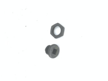 USED: Honda 6-10 hp GUIDE, CHOKE KNOB 17953-921-010 / 90302-921-000