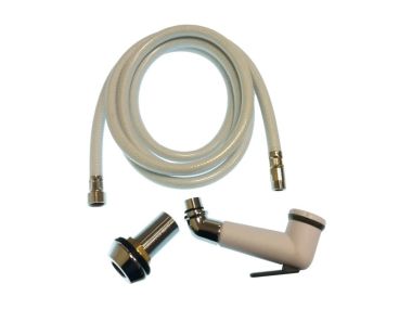 Shower faucet with push button
