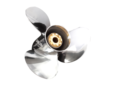 Mercury / Mariner Stainless Steel Propeller 40 - 115 PK 4-Stroke | 40 - 140 PK 4-Stroke | 15 tooth spline