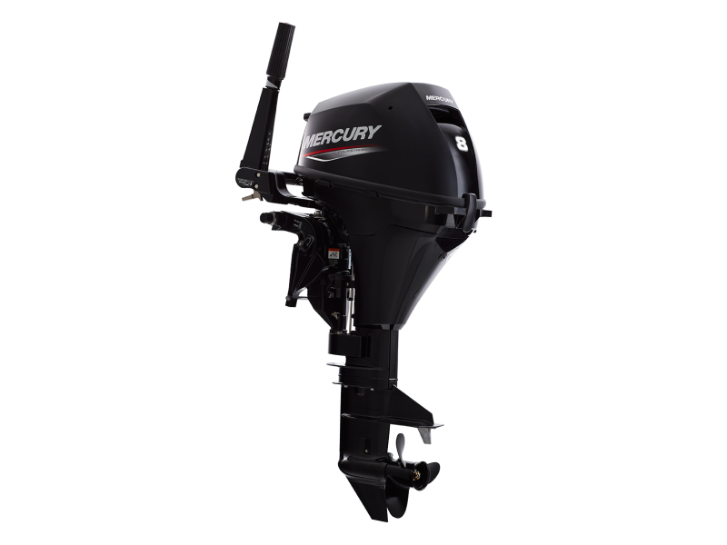New 8 HP Mercury outboard engine