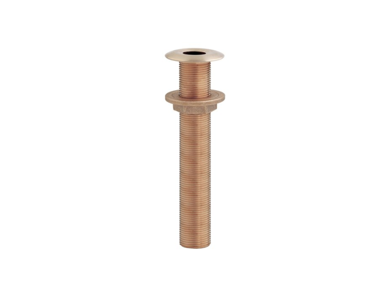 thumbnail image 2 of Perko 0343DP Adjustable Thru-Hull Scupper – Fits Hull Thickness 2” To 4-3/4”, 1-11/32” ID, White Polymer With Black Flapper 2 of 12